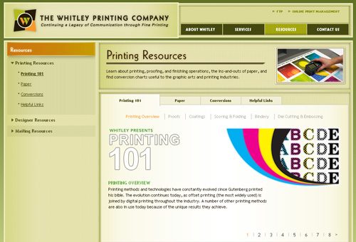 Whitley Printing Company